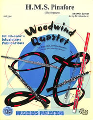 H.M.S. Pinafore Woodwind Quartet cover Thumbnail